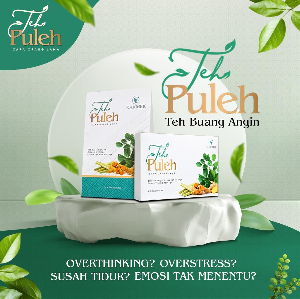 Teh Puleh Kakmek, teh pracampuran moringa dan 8 herba